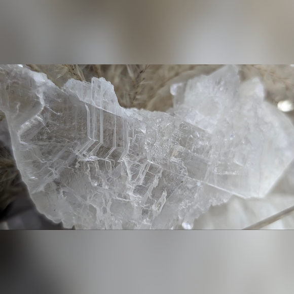 Rare Fishtail Selenite Crystal Slab - Picture 12 of 15
